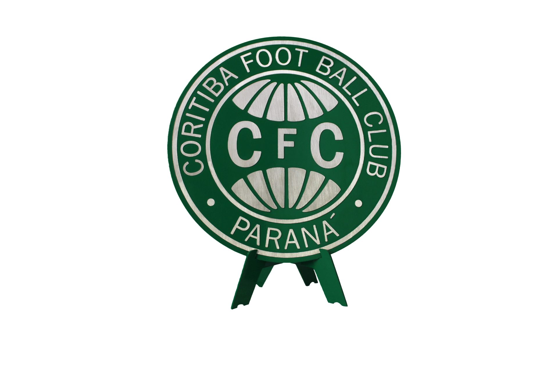 Escudo Coritiba Foot Ball Club Isla Aluminio